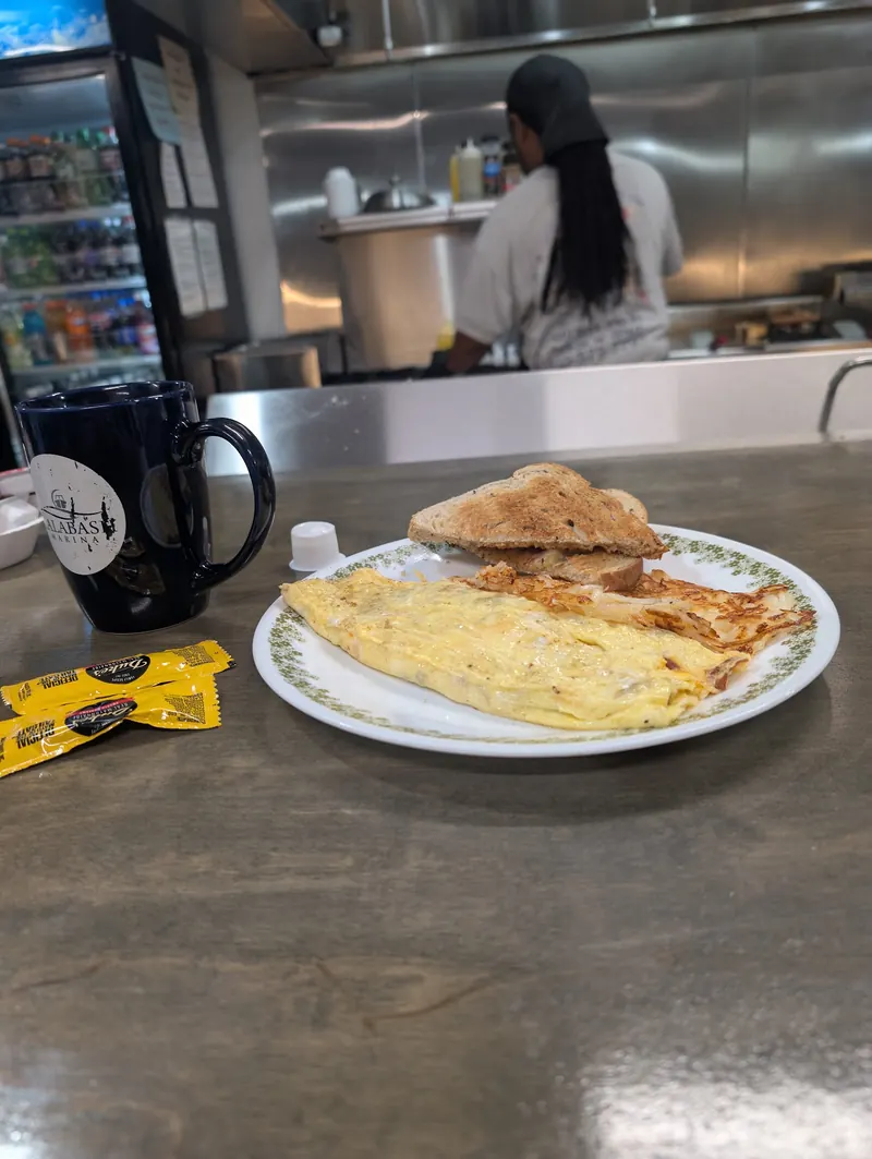 Omelet & toast