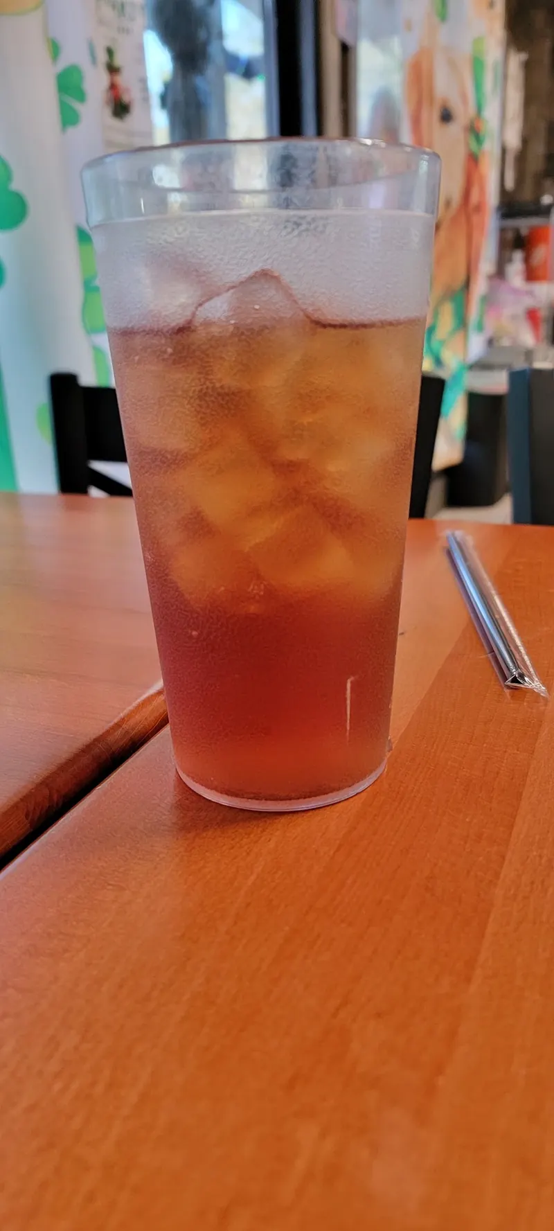 A tall glass of sweet tea